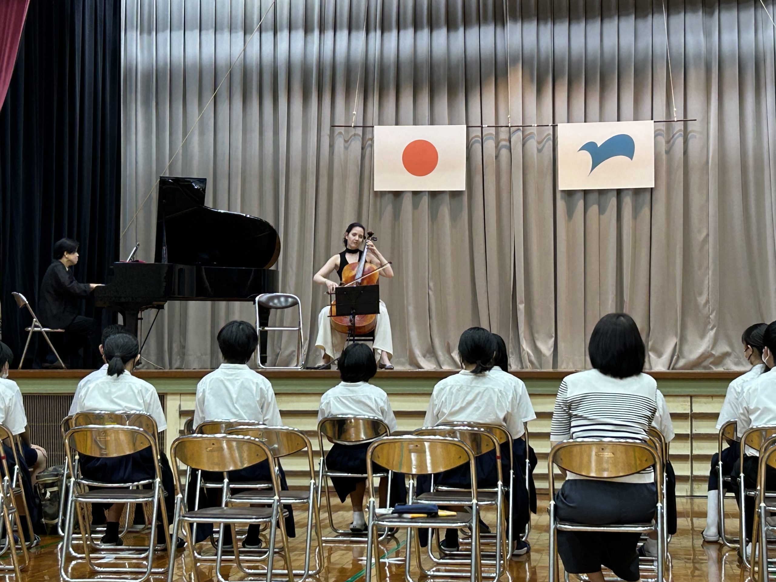 桑原陽子さんワークショップの様子